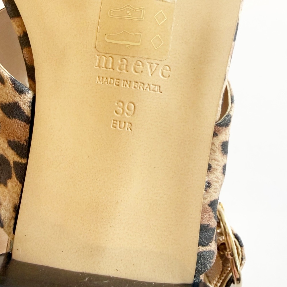 Maeve By Anthropology Crisscross Slingback Sandals - Picture 7 of 8